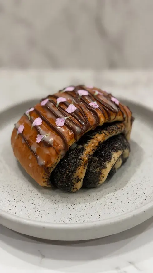 Poppy Seed Morning Bun